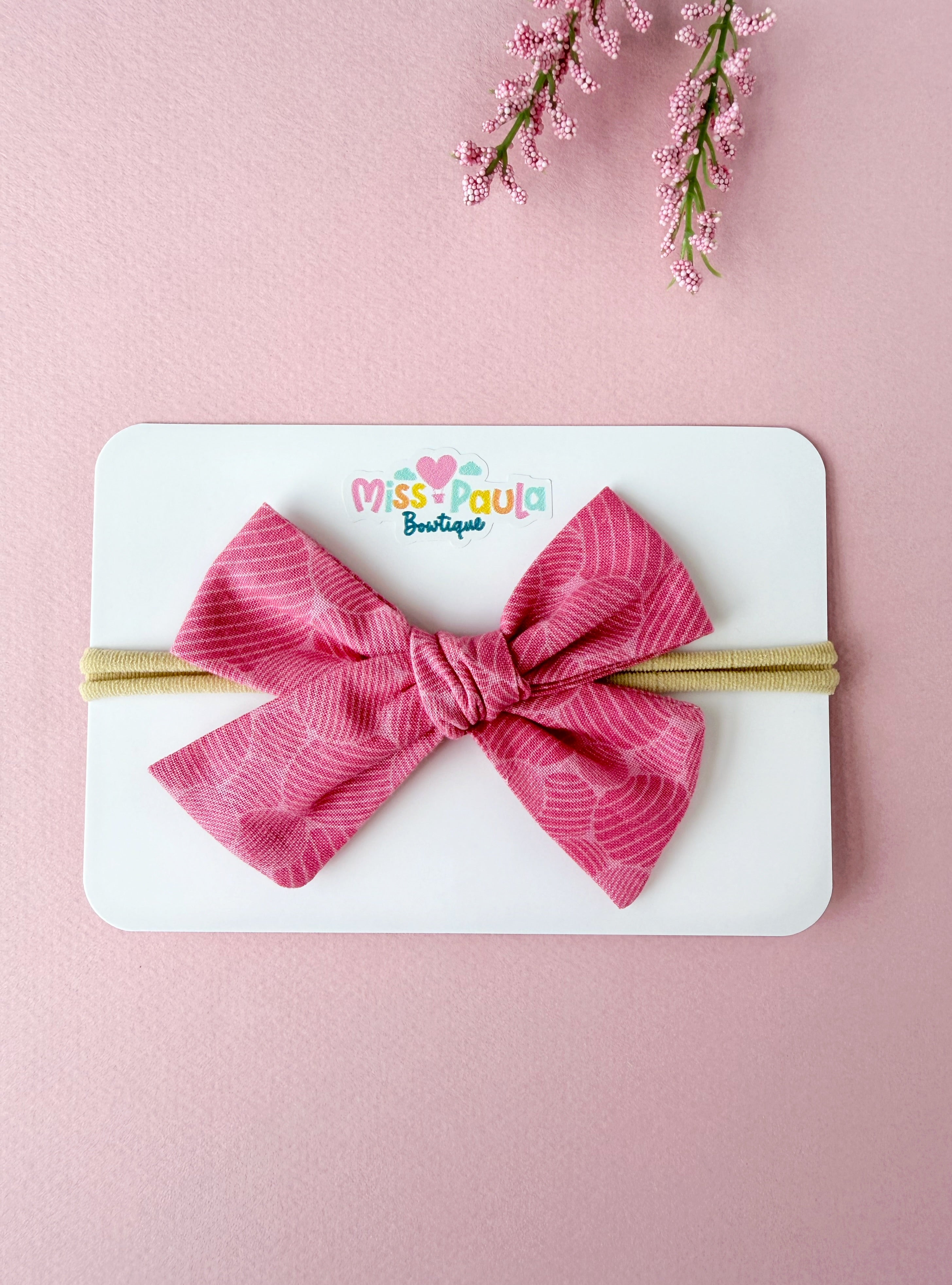 Pink Pop Bow