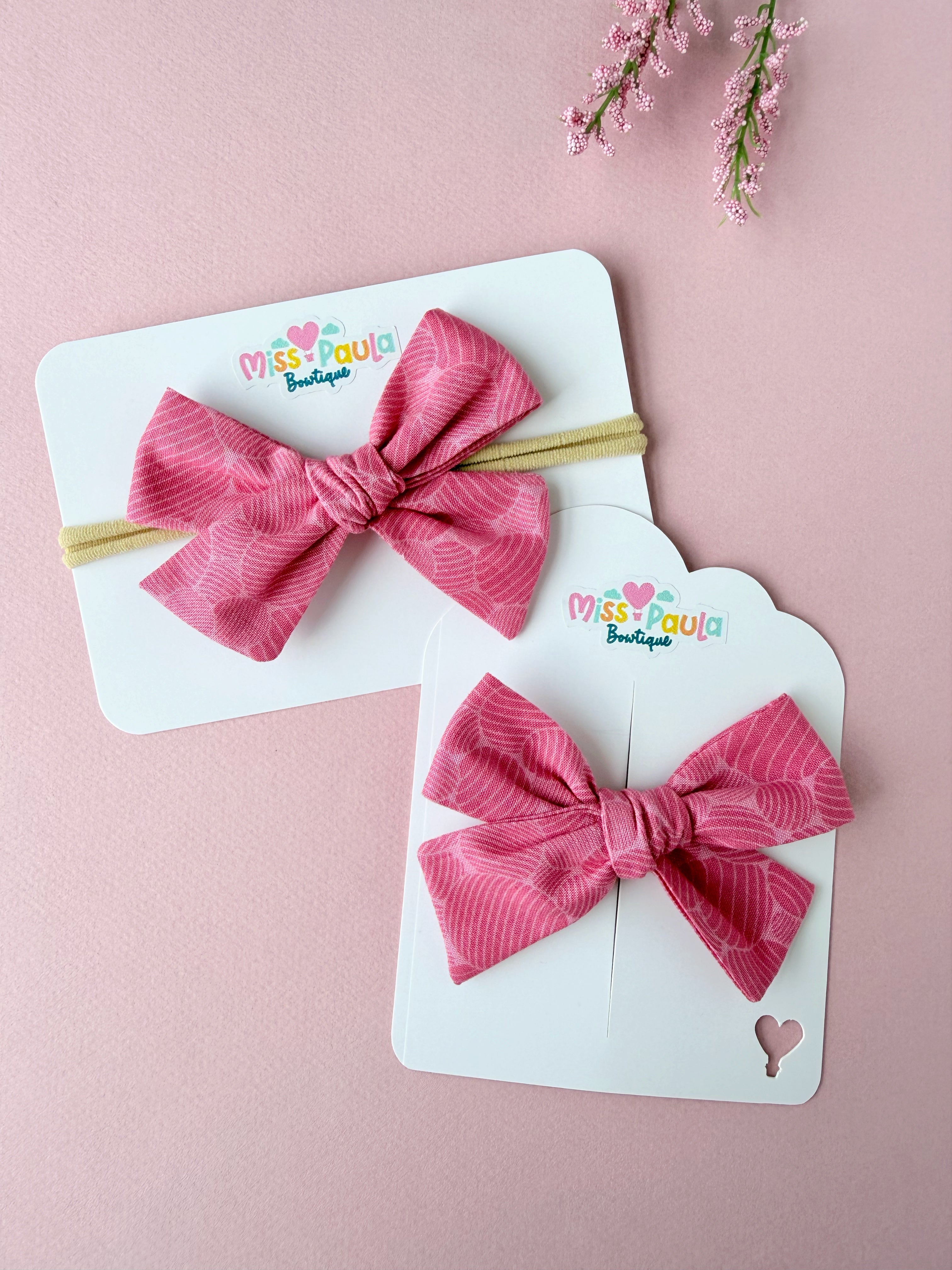 Pink Pop Bow