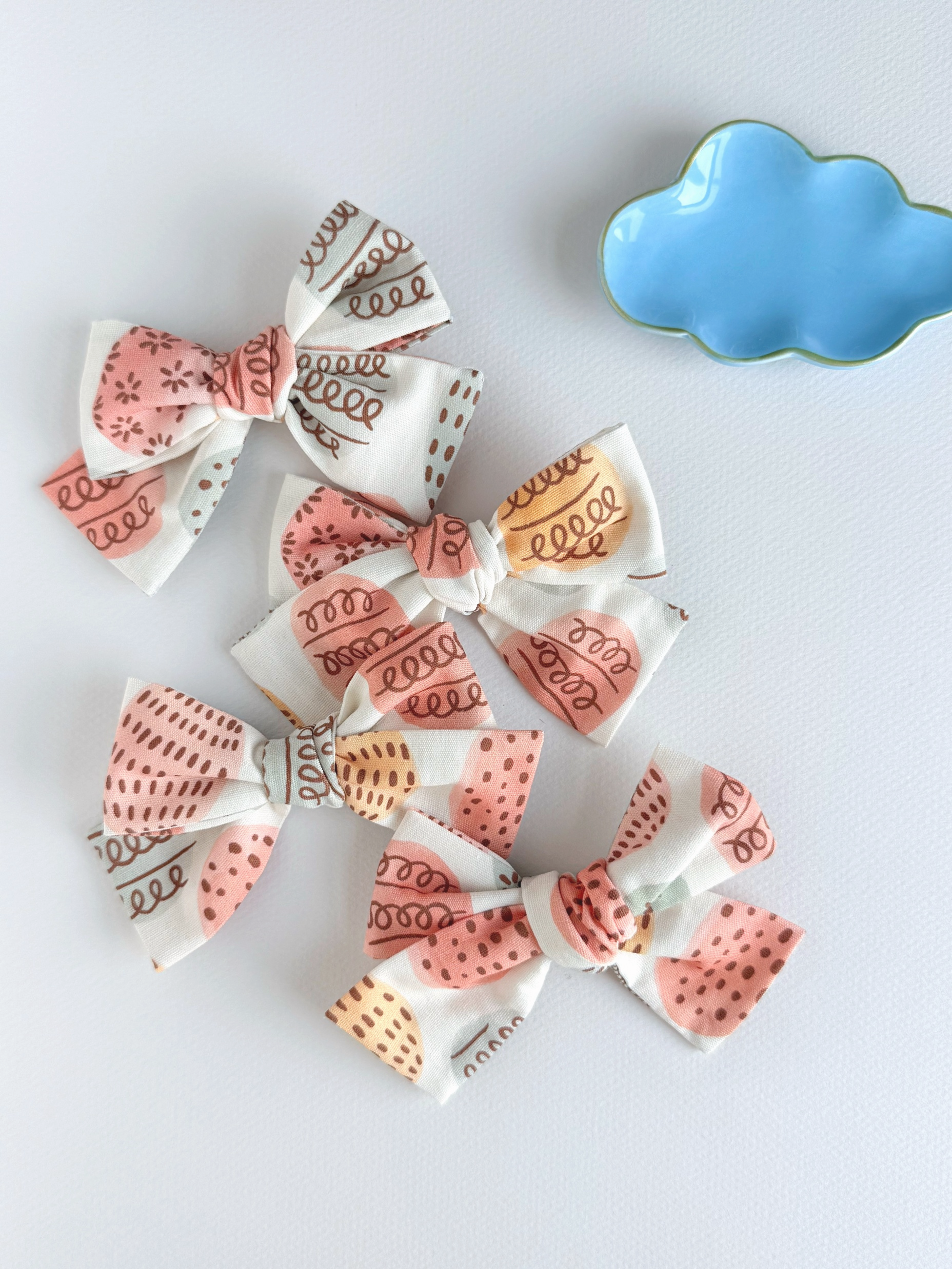 Lazo de Tela Primaveral