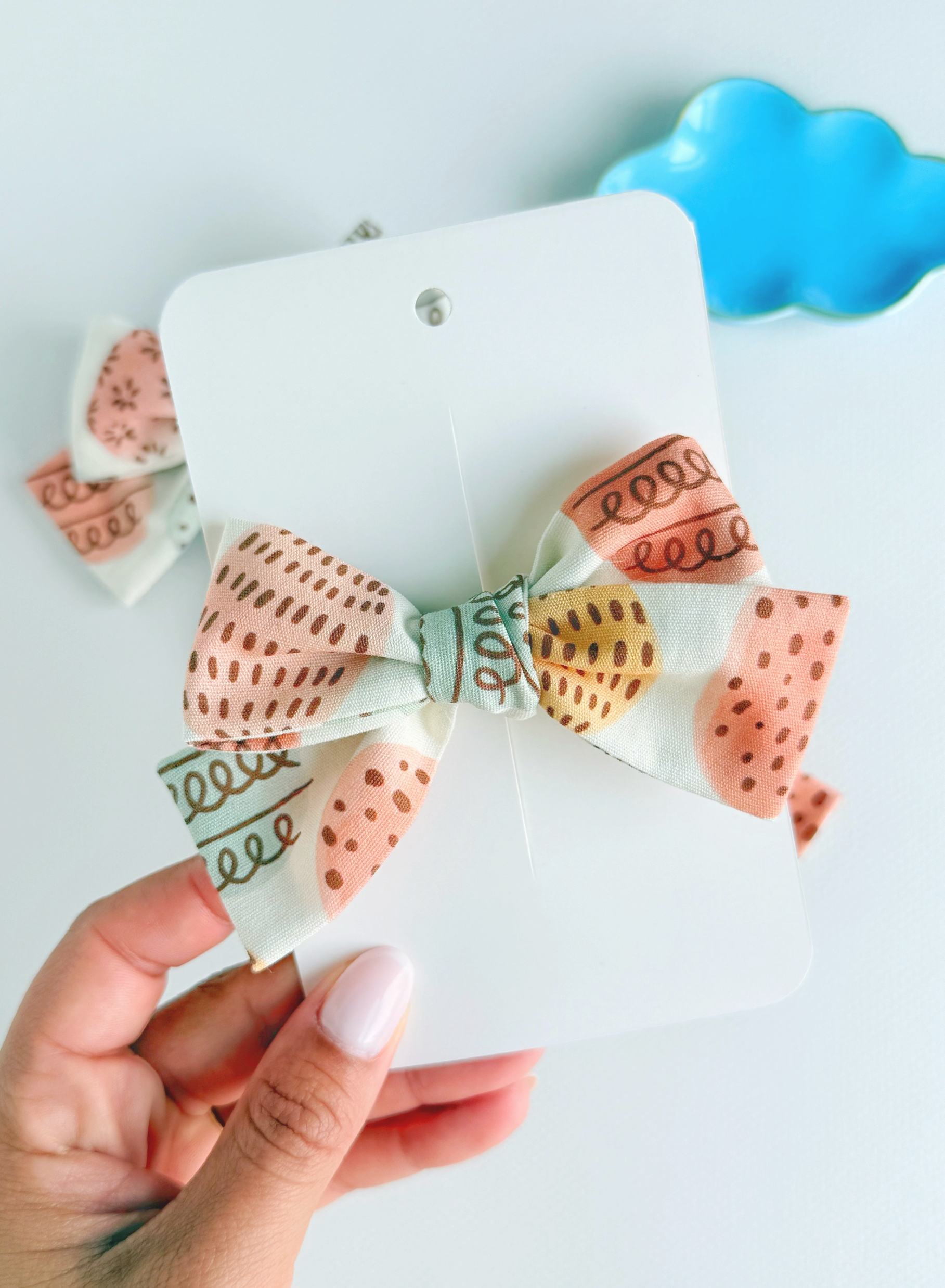 Lazo de Tela Primaveral