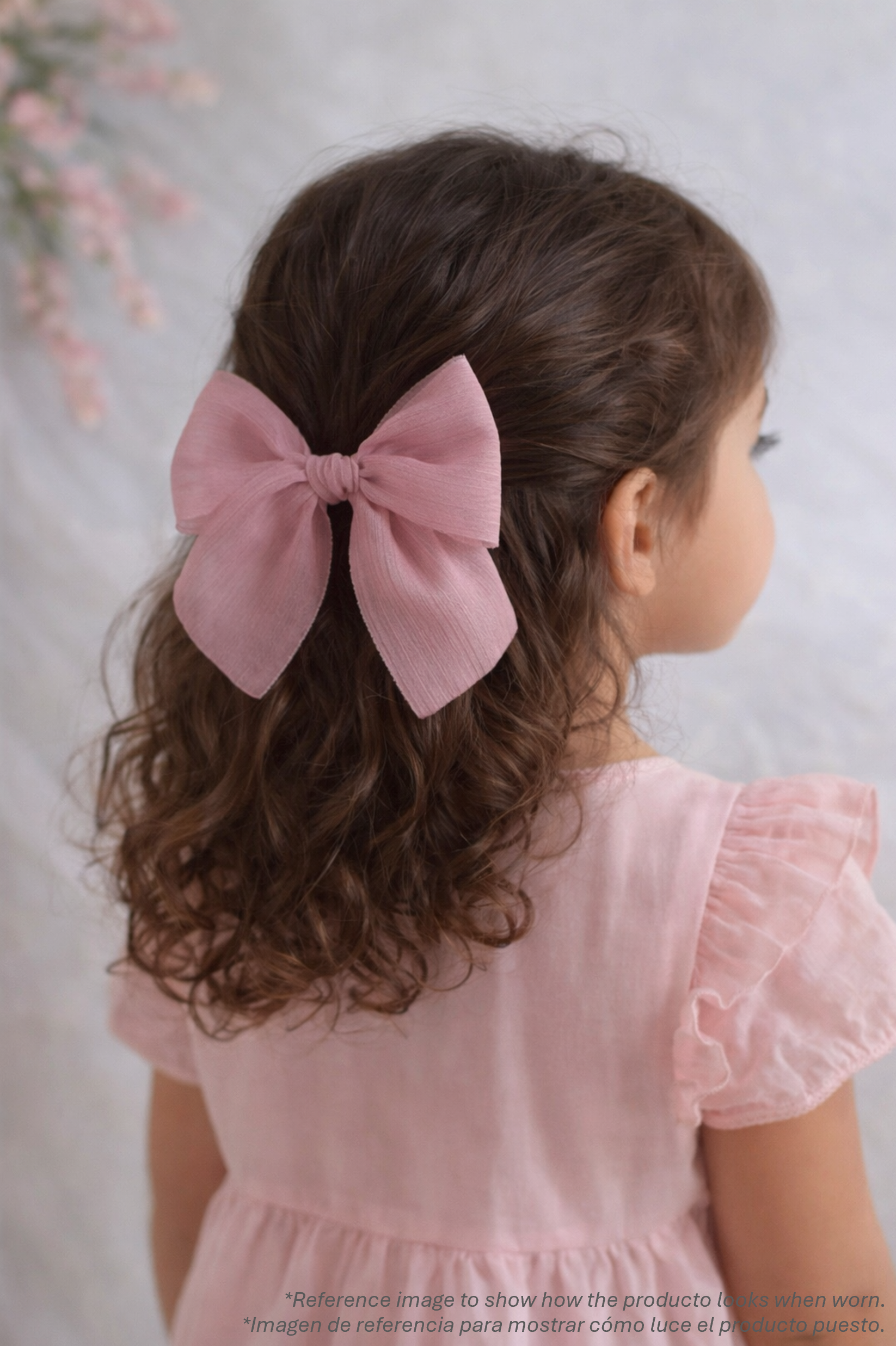 Lazo de Gasa Rosa