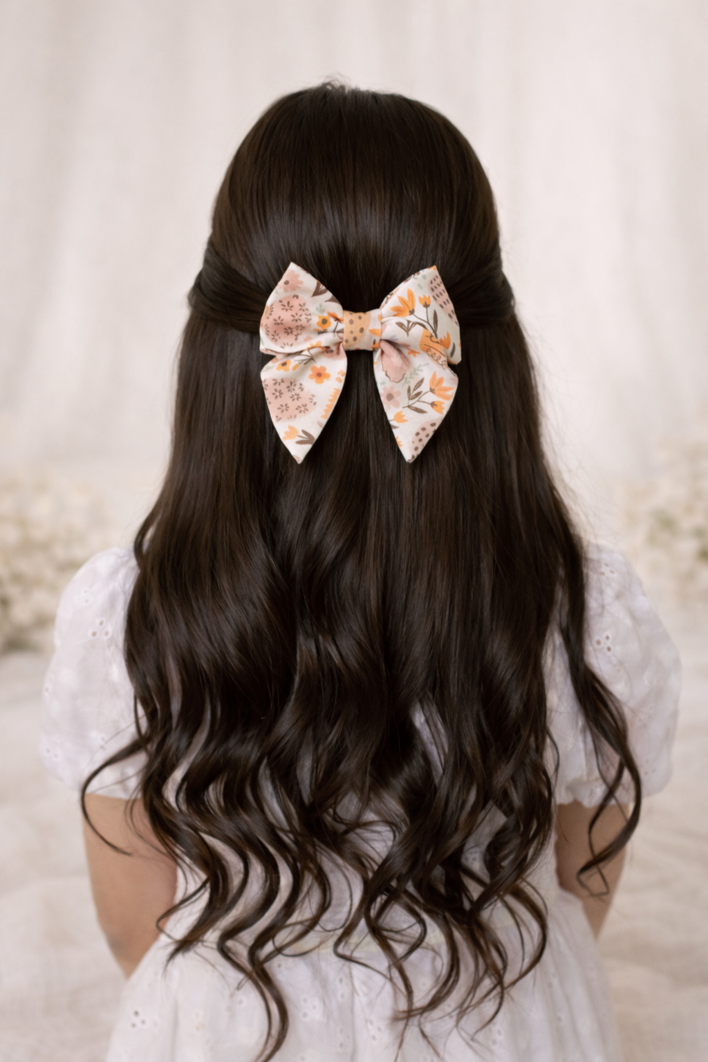 Lazo Floral Coral de Primavera